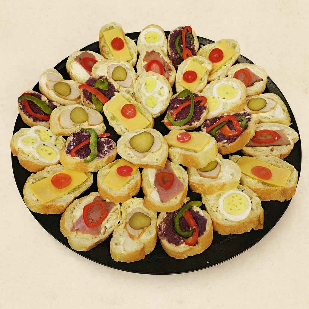 Platter 11 – Cocktail Sandwich - Sandwich platter